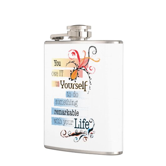 Flasques Une vie remarquable (Gauche)