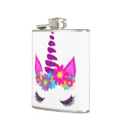 Flasques Unicorn Flowery Super mignonne Girl (Gauche)