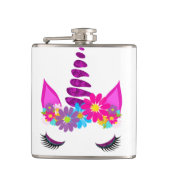 Flasques Unicorn Flowery Super mignonne Girl (Devant)