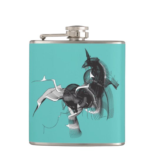 Flasques Unicorne numérique (Devant)