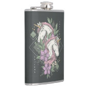 Flasques Unicornes et fleurs (Droite)