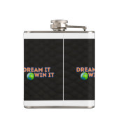 Flasques Unique et élégant Flask Vinyl Designs (Dos)