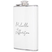 Flasques Unique Stylish Moderne Calligraphie Plain Ajouter  (Gauche)