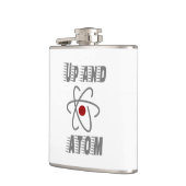 Flasques Up and ATOM, Science Humour Pun drôle (Gauche)