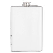 Flasques Urban Retro Headphone Vibe Illustration (Dos)