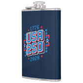 Flasques USA 250 - 1776 à 2026 Pixel Art (Gauche)