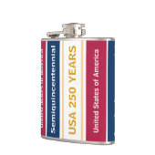 Flasques USA 250 Years Semiquincentennial Patriotic Stripes (Gauche)