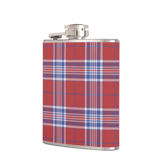 Flasques USA America Clan Tartan Plaid Motif (Gauche)