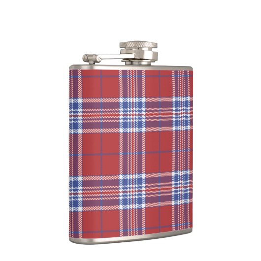 Flasques USA America Clan Tartan Plaid Motif (Droite)