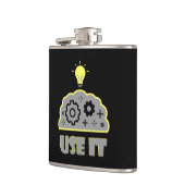 Flasques Utiliser votre cerveau (Gauche)