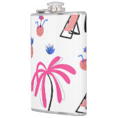 Flasques Vacances d'été : Palm Trees Ananas Motif (Gauche)