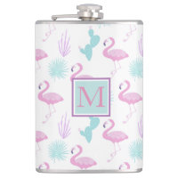 Vacances tropicales ⎥ monogramme Fiole enveloppée 