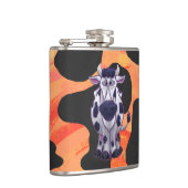 Flasques Vache Noir et Orange Wild Me (Droite)