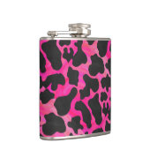 Flasques Vache rose chaud et noir (Droite)