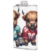 Flasques Vaches Highland et football (Gauche)