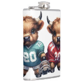 Flasques Vaches Highland et football (Droite)