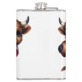 Flasques Vaches Highland et football (Dos)