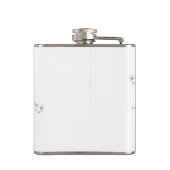 Flasques vaches nez baiser fleurs aquarelle gris animal de  (Dos)