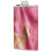 Flasques Vachette de cowgirl en or rose de l'Ouest (Gauche)