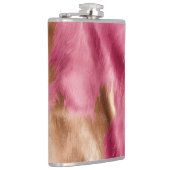 Flasques Vachette de cowgirl en or rose de l'Ouest (Droite)