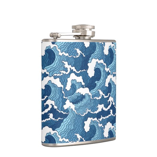 Flasques Vagues Abstraites (Droite)