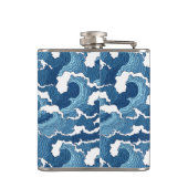 Flasques Vagues Abstraites (Dos)