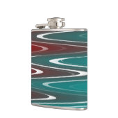 Flasques Vagues en blanc (Gauche)