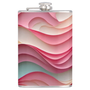 Flasques Vagues fraîches couleur bonbon
