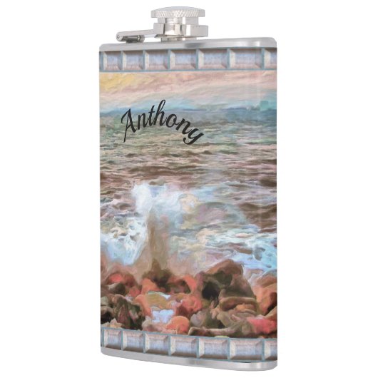 Flasques Vagues rocheuses 0742 (Gauche)