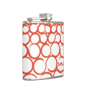 Flasques Valentine a peint XOXO (Droite)