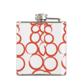 Flasques Valentine a peint XOXO (Dos)