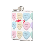 Flasques Valentine Candy Hearts Thunder_Cove (Gauche)