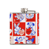 Flasques Valentine Retro Love Hugs Motif (Dos)