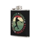 Flasques Valeurs de l'équipe de baseball motivationnel (Gauche)