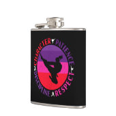 Flasques Valeurs fondamentales des arts martiaux - Karate (Gauche)