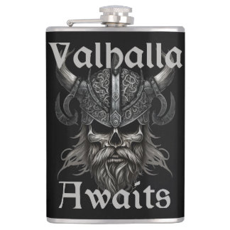 Flasques Valhalla attend - Crâne