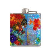 Flasques Van Gogh Flowers dans un Vase Bleu (Dos)