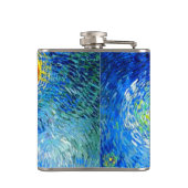 Flasques Van Gogh Road avec Cypress et Star (Dos)