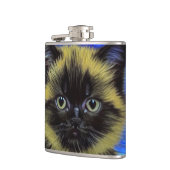 Flasques Van Gogh Starry Nuit Siamese Cat (Gauche)