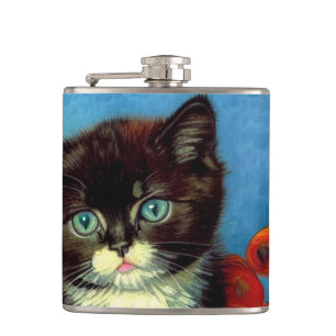 Flasques Van Gogh Tuxedo Cat
