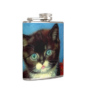 Flasques Van Gogh Tuxedo Cat (Droite)