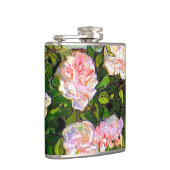 Flasques Van Gogh Vie morte avec des roses roses roses (Droite)