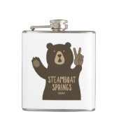 Flasques Vapeur Springs Colorado Peace Bear (Devant)