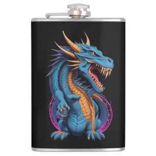 Flasques vecteur dragon