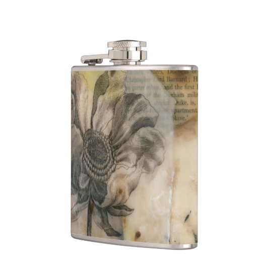 Flasques Vellum Floral II (Gauche)