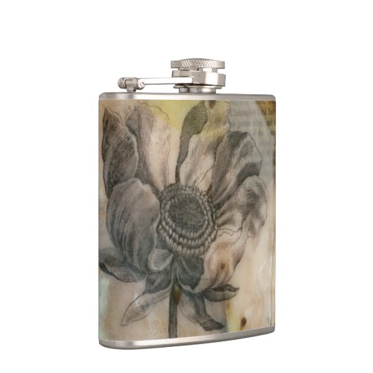 Flasques Vellum Floral II (Droite)