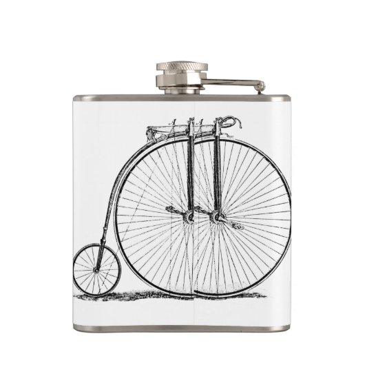 Flasques Vélo à grande roue Penny Farthing (Dos)