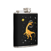 Flasques Velocirapos Jaune Et Orange Dans L'Espace (Droite)