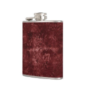 Flasques Velvety Henna Damask | Grunge rouge (Gauche)