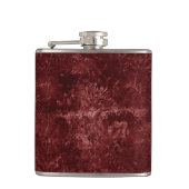 Flasques Velvety Henna Damask | Grunge rouge (Devant)